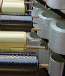 carbon glass and aramid fibres