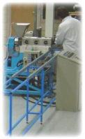 thermoplastic melt pultrusion